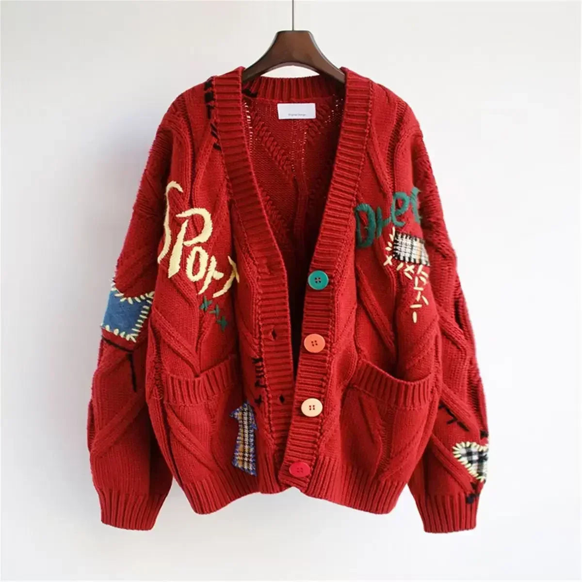 Matilda™ - Embroidered Knitted Cardigan