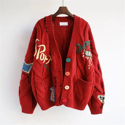 Matilda™ - Embroidered Knitted Cardigan