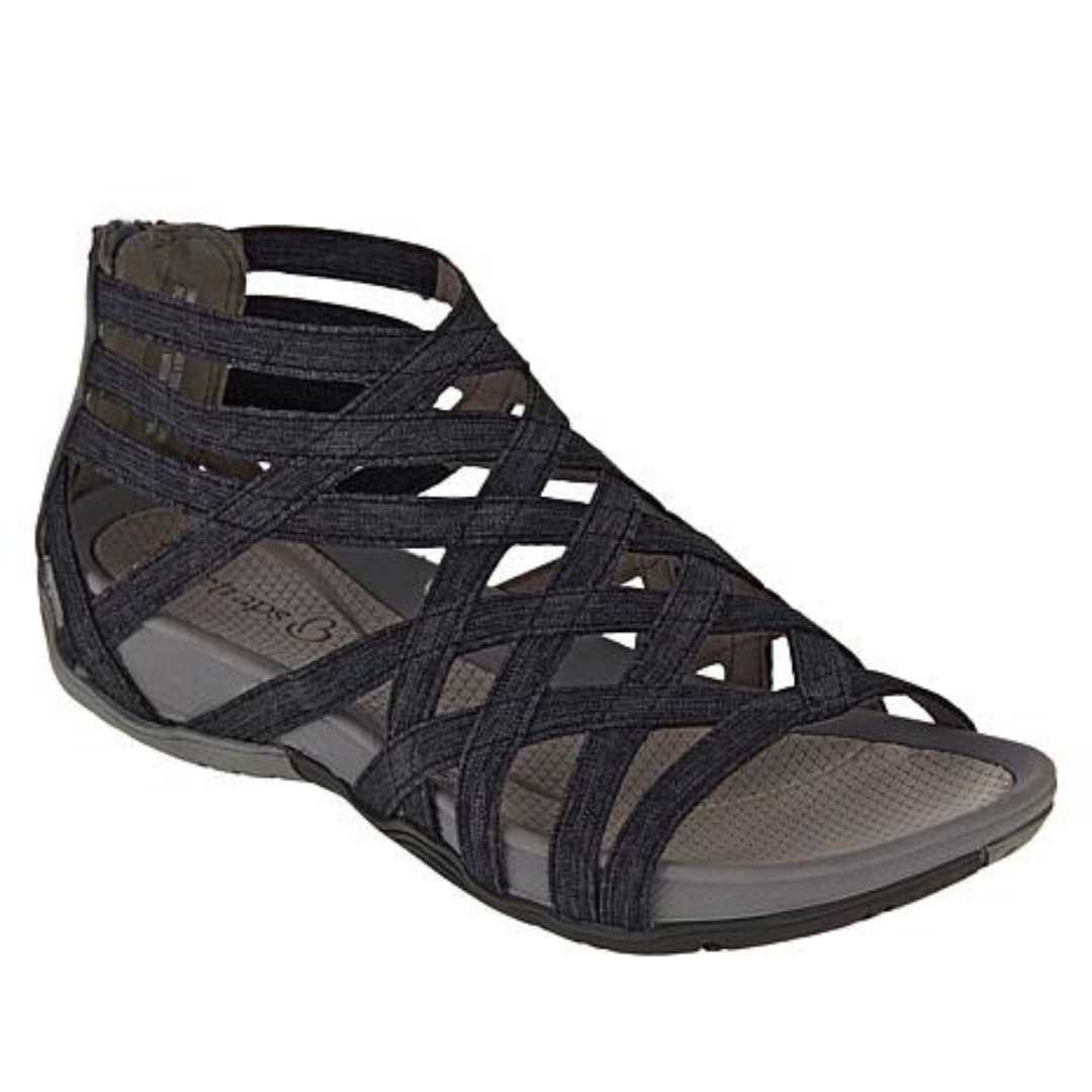 Poppy™ - Round Toe Hollow Ergonomic Roman Gladiator Sandals