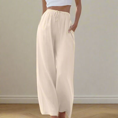 Isla™ - Elegant Cotton and Linen Trousers