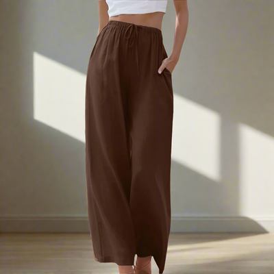 Isla™ - Elegant Cotton and Linen Trousers