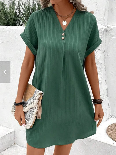 Luna™ - Elegant Attractive V-Neck Dress