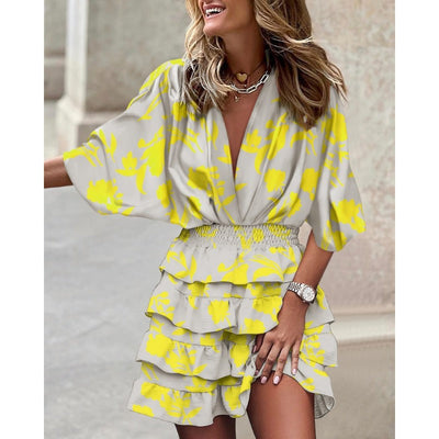Freya™ - Stylish Print Dress