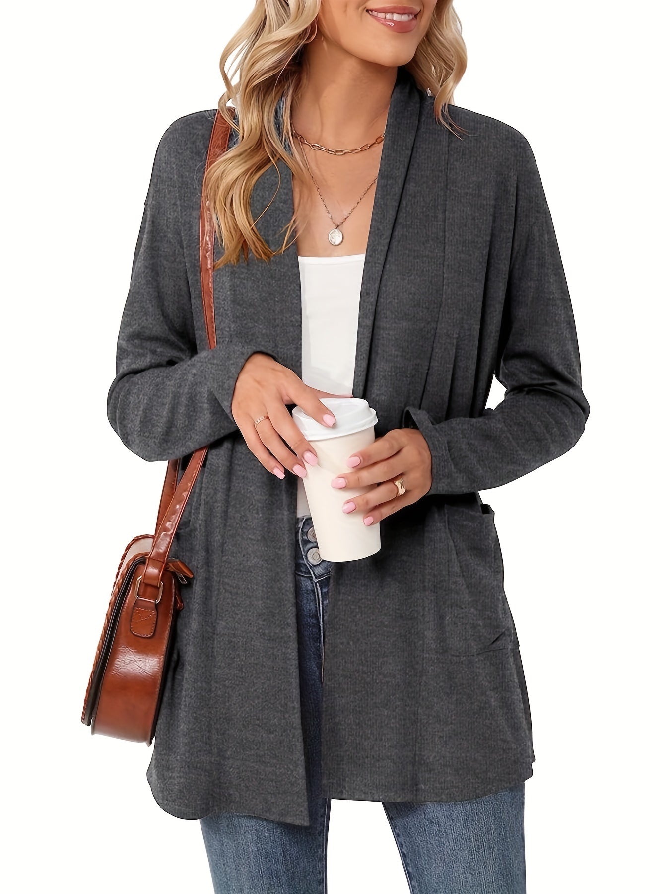 Scarlett™ - Modern Classic Knitted Cardigan