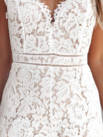 Layla™ - Elegant Floral Lace Dress