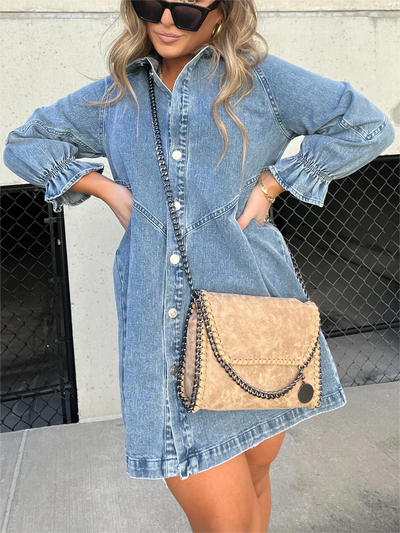 Freya™ - Casual Denim Dress