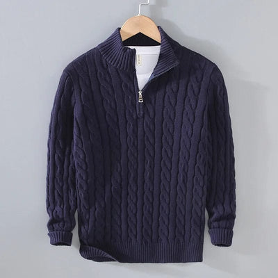 Niko™ – Nordic Zip Soft Pullover For Men