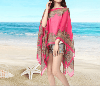 Violet™ - Versatile Sun Protection Chiffon Shawl