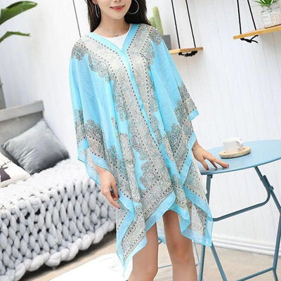Violet™ - Versatile Sun Protection Chiffon Shawl