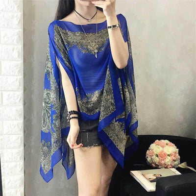 Violet™ - Versatile Sun Protection Chiffon Shawl