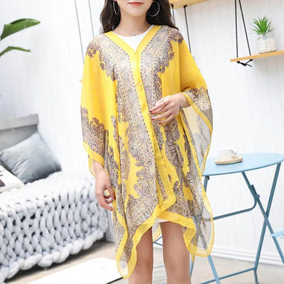 Violet™ - Versatile Sun Protection Chiffon Shawl
