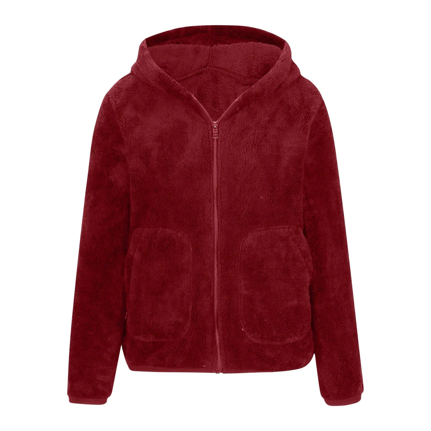 Ava™ - Super Soft Coral Fleece Sweatshirt
