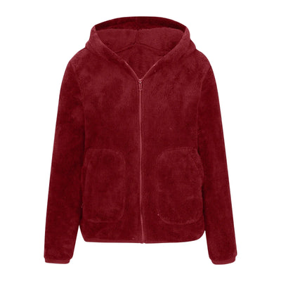 Ava™ - Super Soft Coral Fleece Sweatshirt