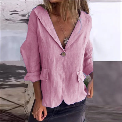 Lina™ - Lightweight Retro-Inspired Blazer