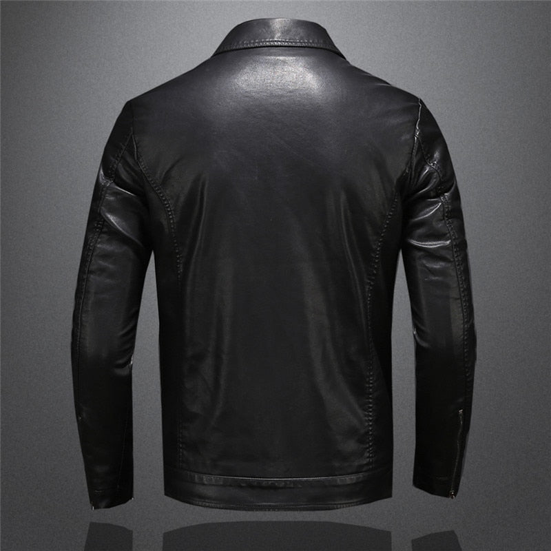 Pankraz™ - Classic comfortable leather jacket