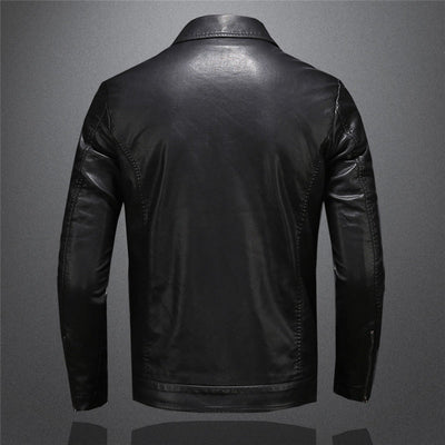 Pankraz™ - Classic comfortable leather jacket