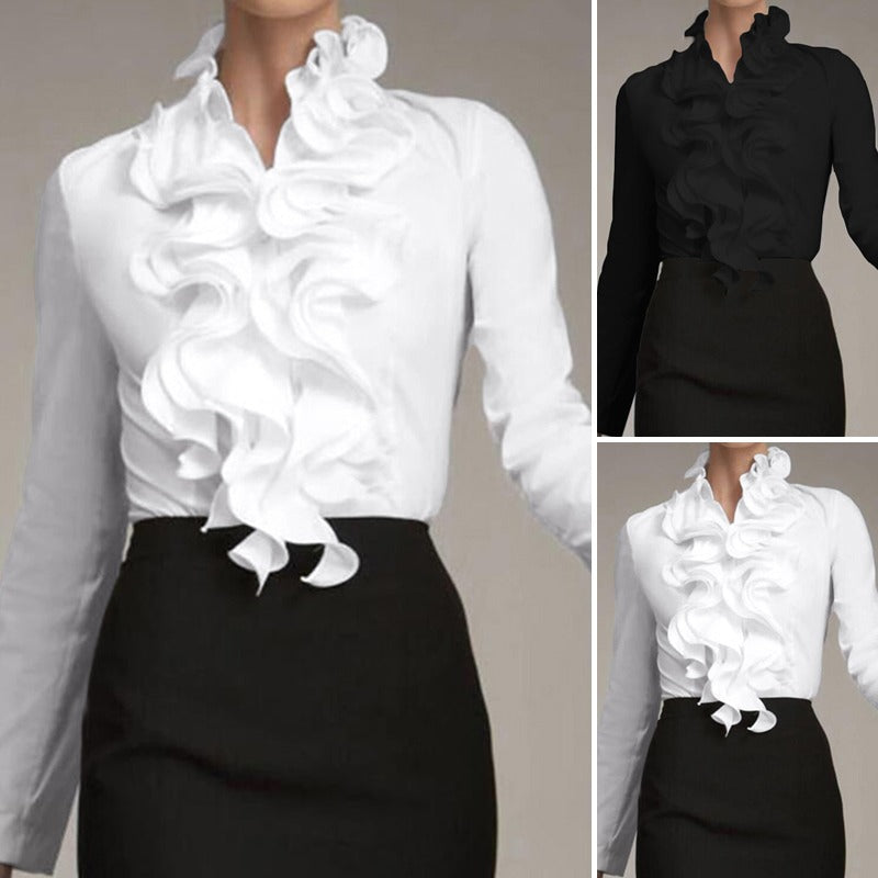 Savannah - Zora Ruffles Shirt