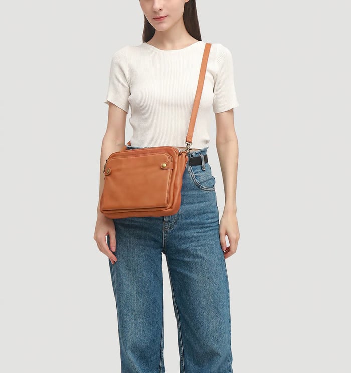 Lily™ - Handmade Soft Leather Shoulder Bag