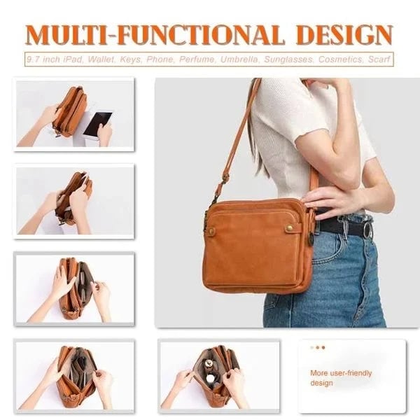 Lily™ - Handmade Soft Leather Shoulder Bag