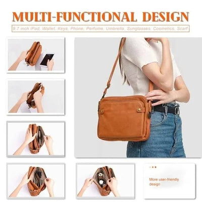 Lily™ - Handmade Soft Leather Shoulder Bag