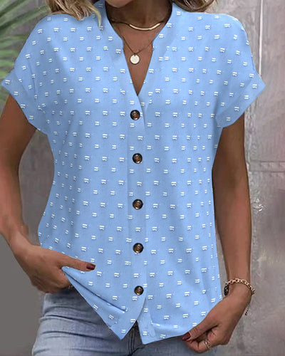 Tahlia™ - Elegant Blouse With Drop Shoulder