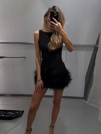 Lily™ - Stylish Sleeveless Short Dress