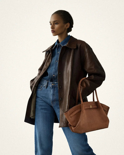 Isla™ - Modern Micro Leather Suede Bag