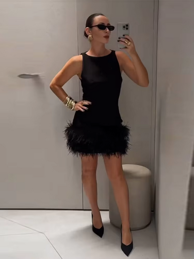 Lily™ - Stylish Sleeveless Short Dress