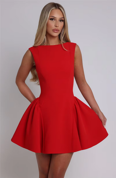 Tahlia™ - Stylish Backless High Waist A-line Sexy Mini Dress