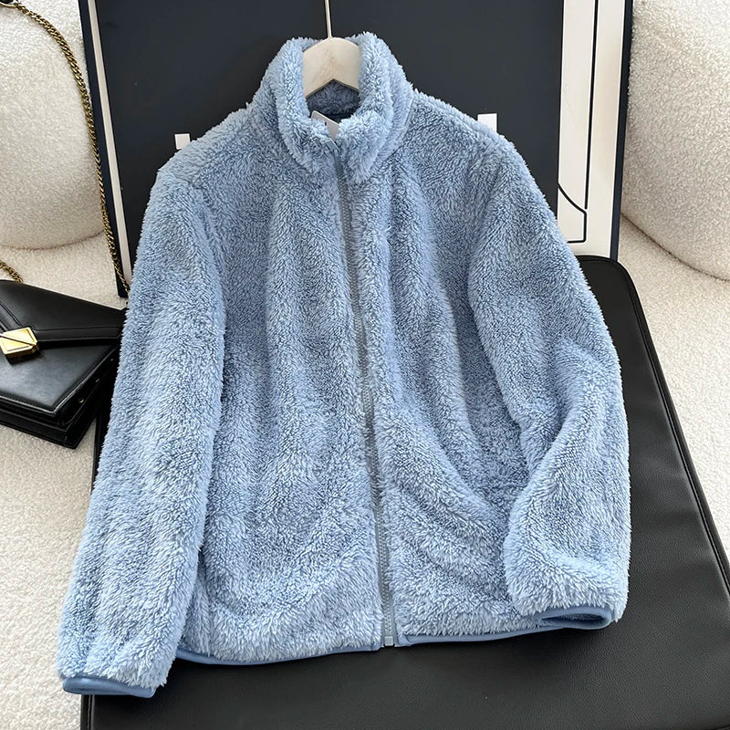 Freya™ - Cozy Teddy Coat With Zipper