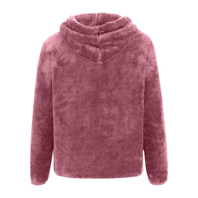 Ava™ - Super Soft Coral Fleece Sweatshirt
