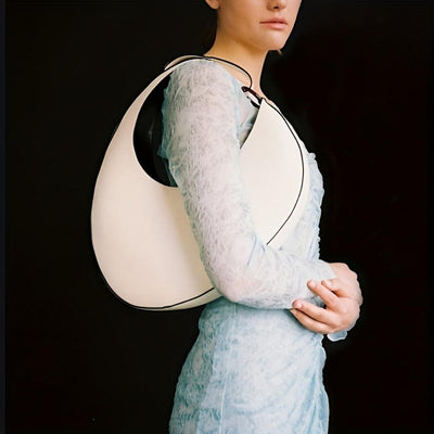 Stella™ - Sleek Solid Color Hobo Bag