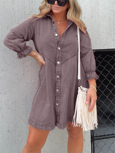 Freya™ - Casual Denim Dress