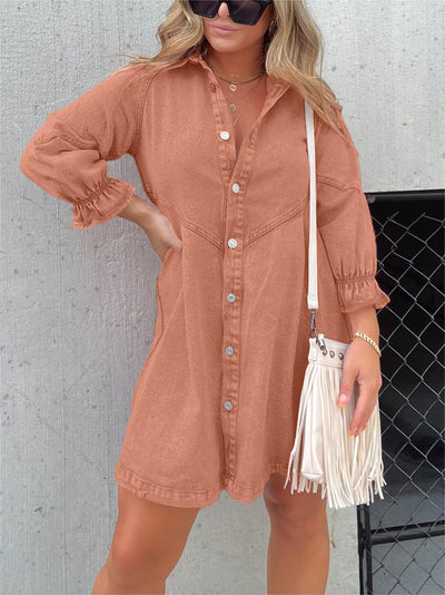 Freya™ - Casual Denim Dress