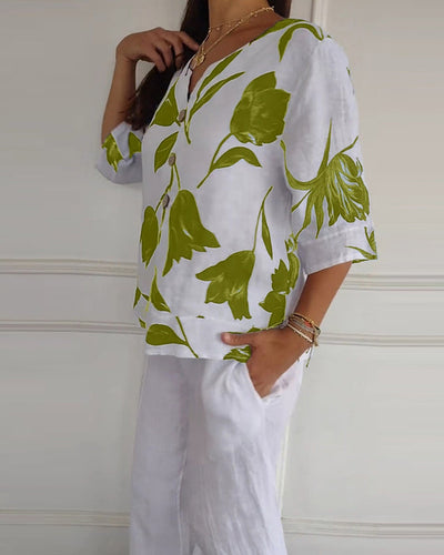 Stella™ - Comfortable V-neck Shirt