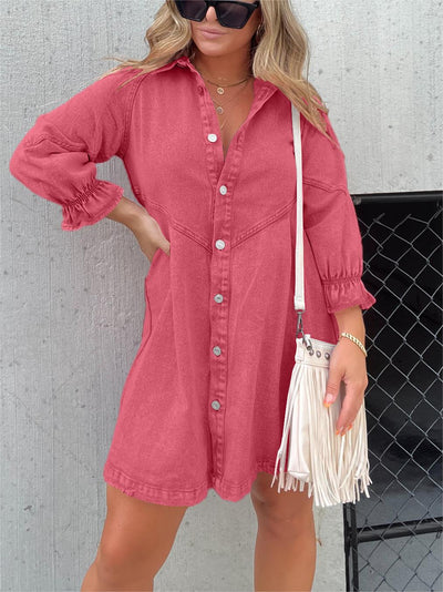 Freya™ - Casual Denim Dress