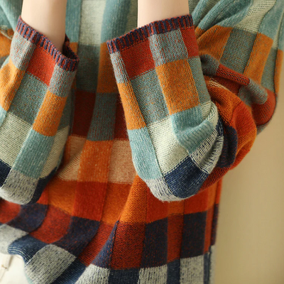 Olivia - Couture Patchwork Turtleneck
