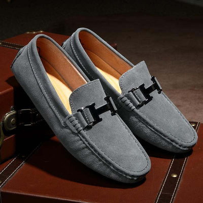 Retro Men's Slip-on Round Toe Loafers