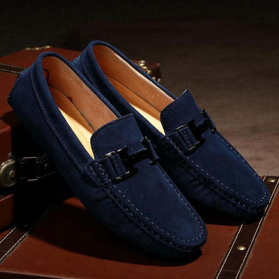 Retro Men's Slip-on Round Toe Loafers