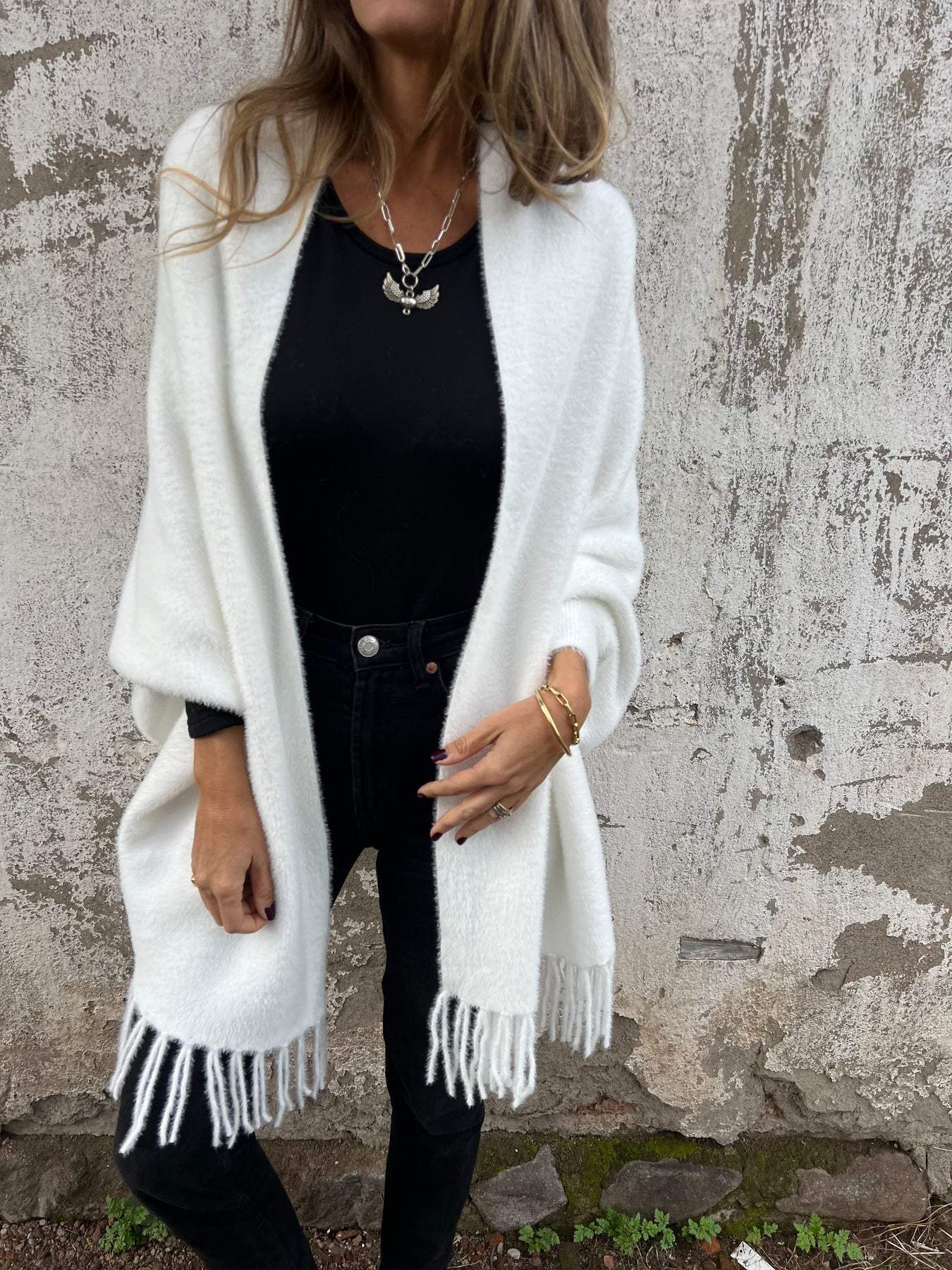 Harper™ - Elegant Long-Sleeved Wrap Sweater