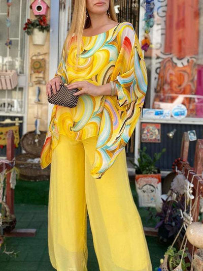 Freya™ - Comfortable Printed Suit