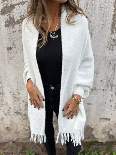 Harper™ - Elegant Long-Sleeved Wrap Sweater