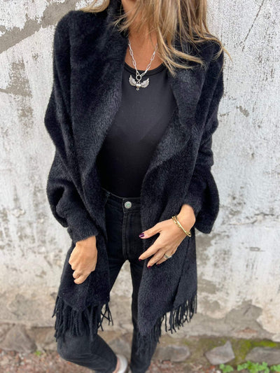 Harper™ - Elegant Long-Sleeved Wrap Sweater