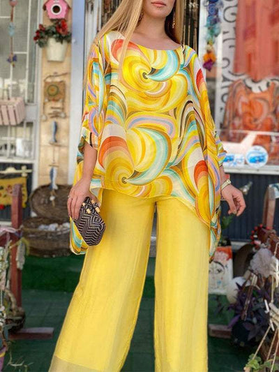 Freya™ - Comfortable Printed Suit