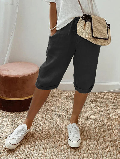 Freya™ - Cotton-Linen Women's Pants