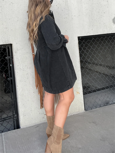 Freya™ - Casual Denim Dress