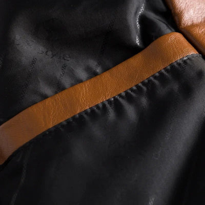 Lucas™ - Stylish Warm Leather Jacket