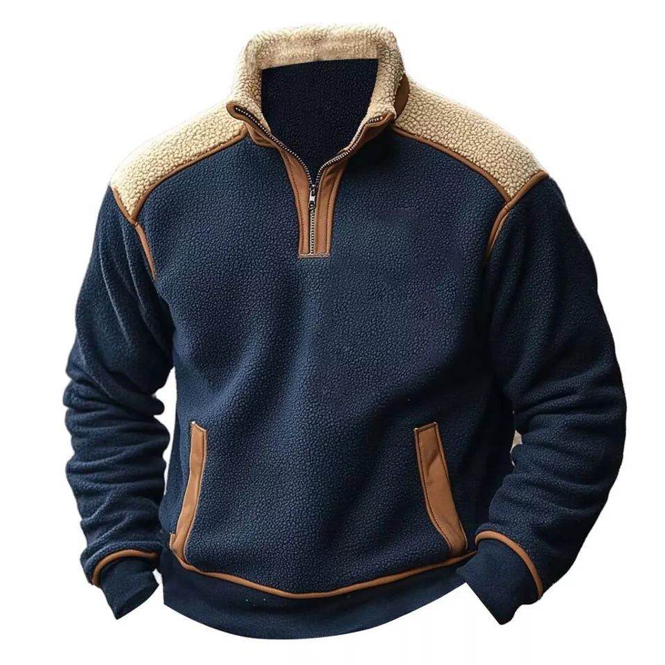 Harvard™ - Retro Quartz Zipper Pullover