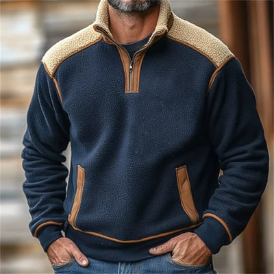 Harvard™ - Retro Quartz Zipper Pullover