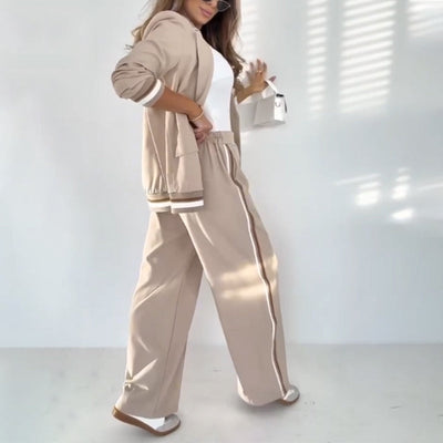 Mia™ - Blazer and Wide Leg Pants Set
